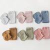 Amazon Summer baby knee pads, baby floor sock sets, combed cotton children's anti-slip crawling and walking socks Specification image